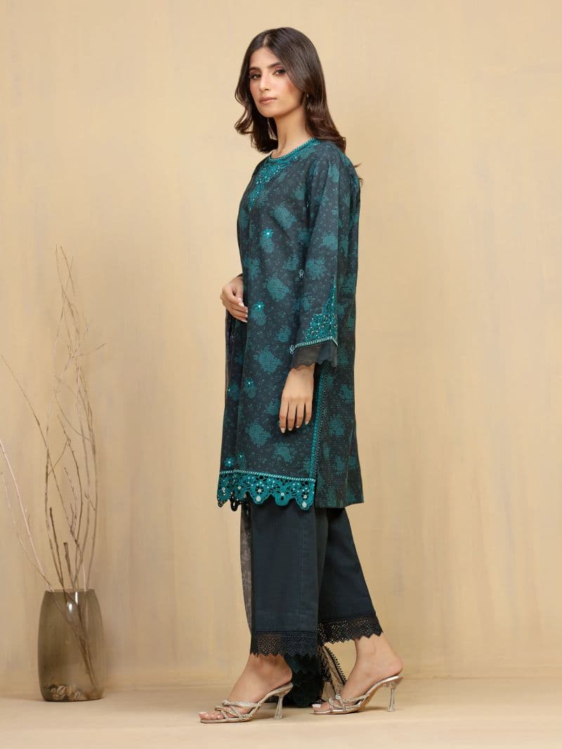 Embroidered Lawn Suit - EWU5V1-31905-3P thumbnail