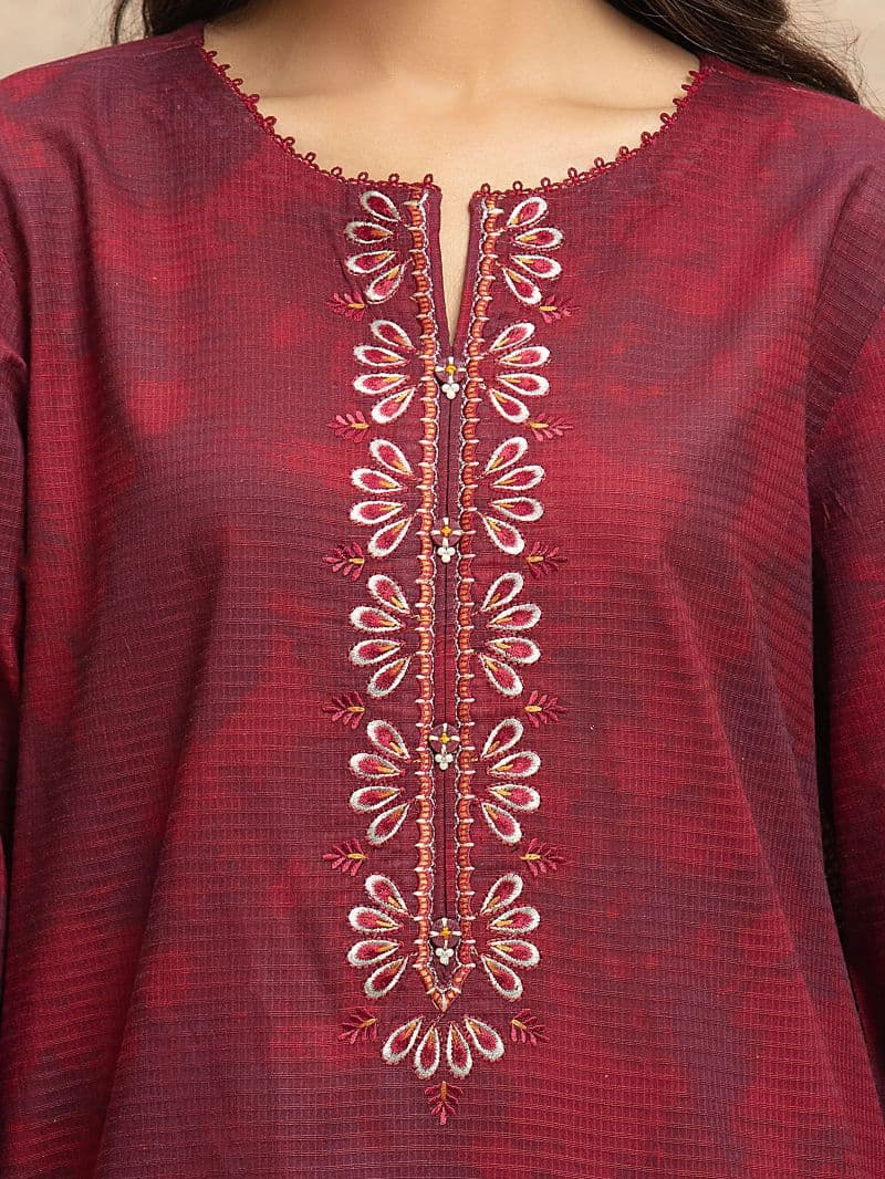 Embroidered Lawn Suit - EWU5V1-31904-3P thumbnail