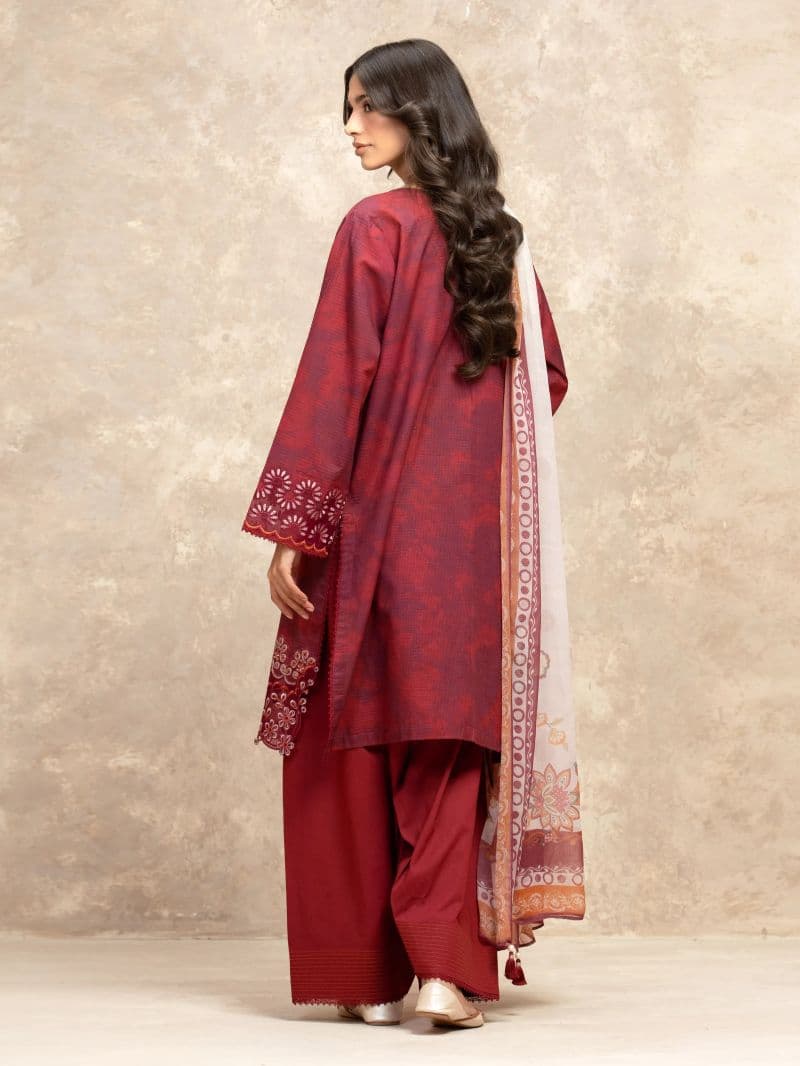 Embroidered Lawn Suit - EWU5V1-31904-3P thumbnail