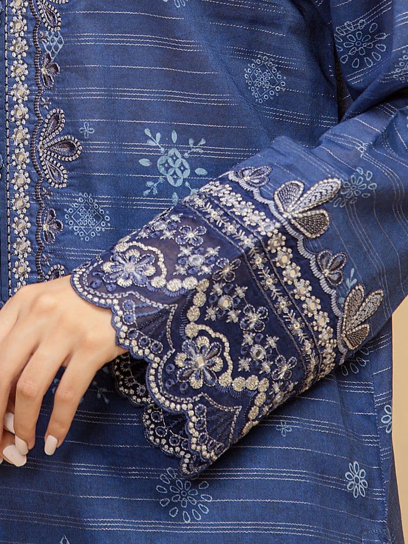 Embroidered Lawn Suit - EWU5V1-31881-3P thumbnail