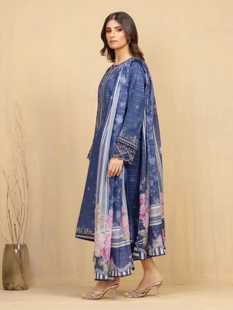 Embroidered Lawn Suit - EWU5V1-31881-3P thumbnail