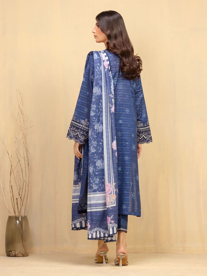 Embroidered Lawn Suit - EWU5V1-31881-3P thumbnail