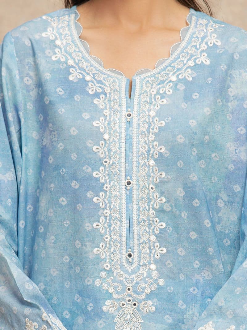 Embroidered Lawn Suit - EWU5V1-31876-3P thumbnail