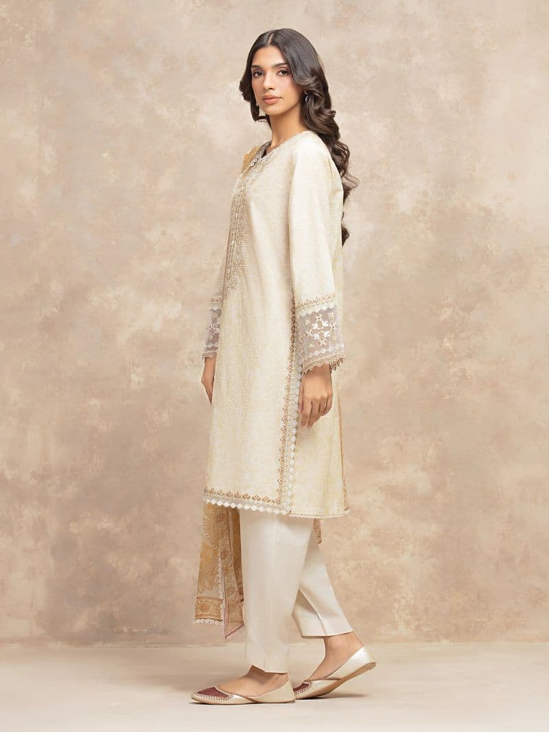 Embroidered Lawn Suit - EWU5V1-31903-3P thumbnail