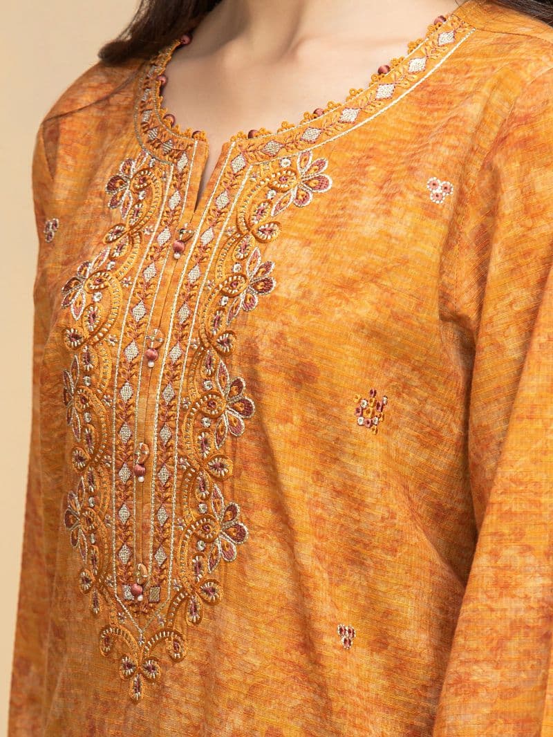 Embroidered Lawn Suit - EWU5V1-31902-3P thumbnail