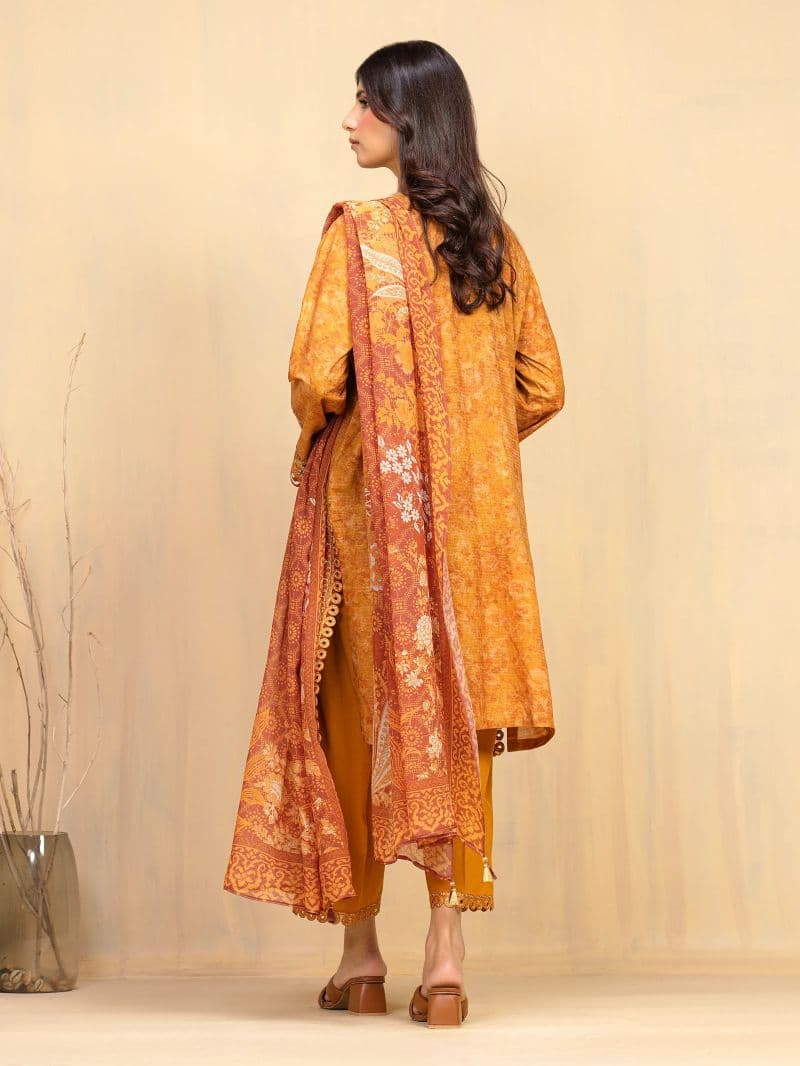 Embroidered Lawn Suit - EWU5V1-31902-3P thumbnail