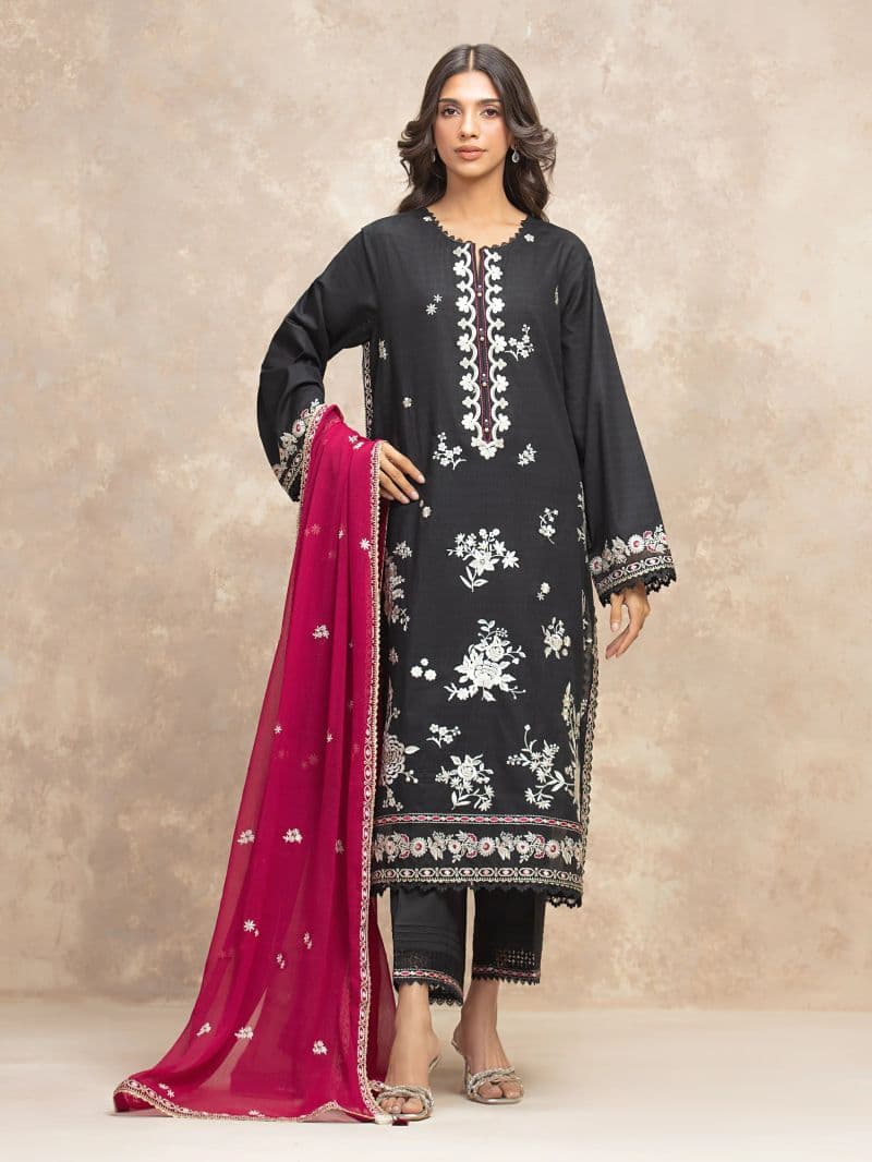 Embroidered Lawn Suit - EWU5V1-31709-3P thumbnail