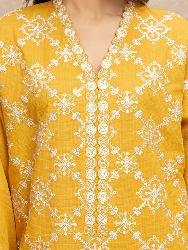 Embroidered Lawn Suit - EWU5V1-31707-3P thumbnail