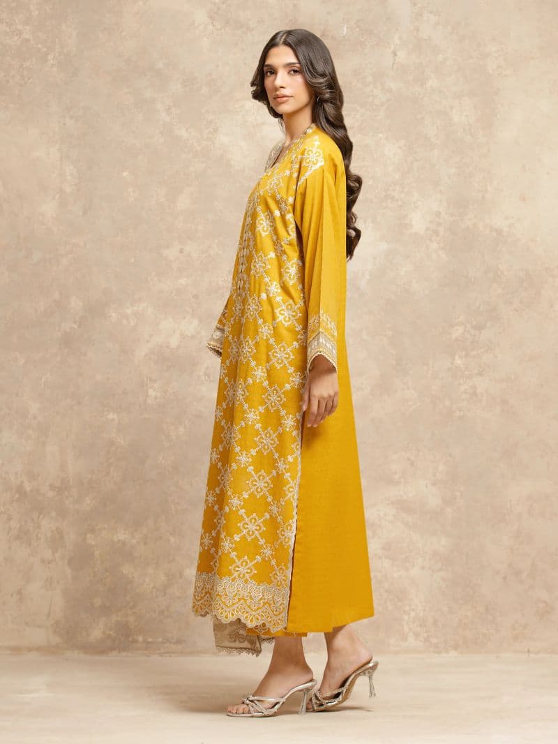 Embroidered Lawn Suit - EWU5V1-31707-3P thumbnail