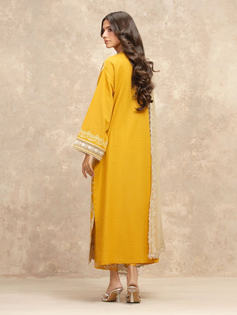Embroidered Lawn Suit - EWU5V1-31707-3P thumbnail