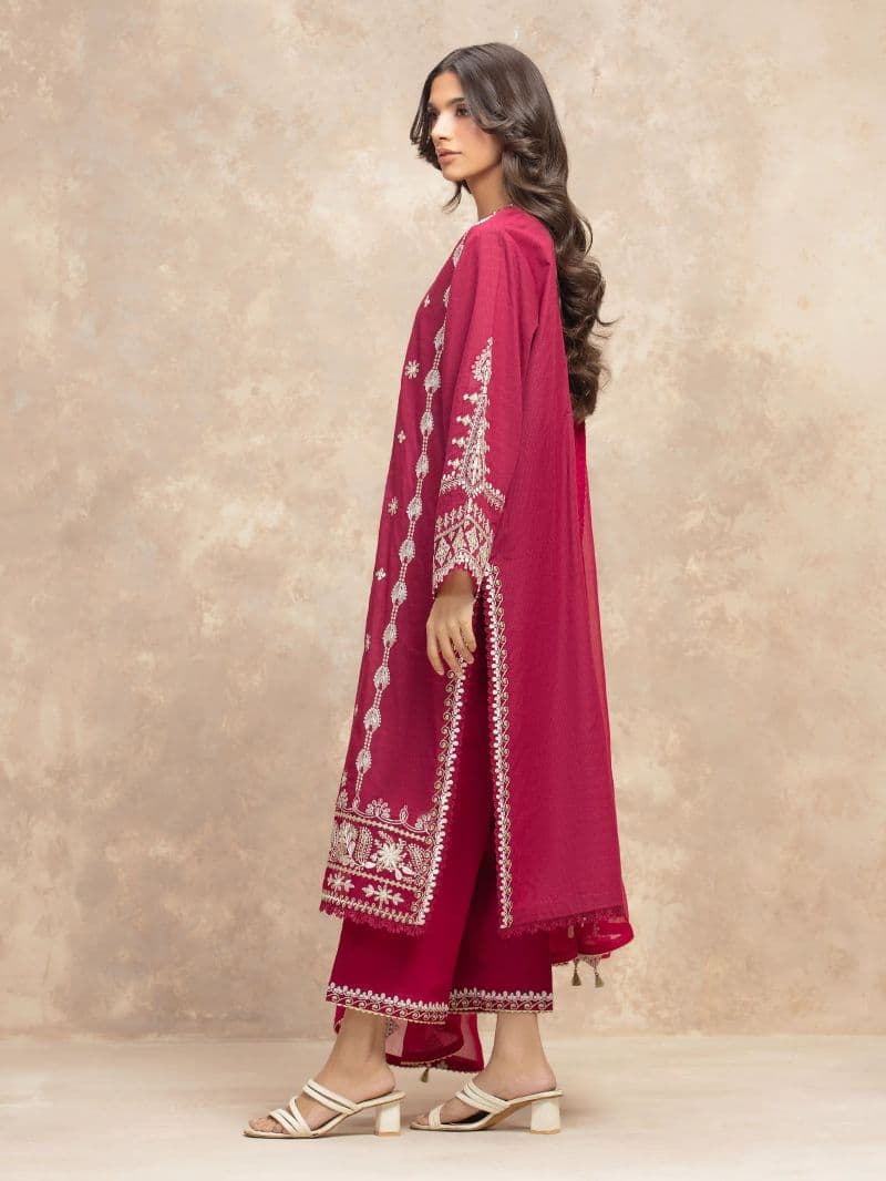 Embroidered Lawn Suit - EWU5V1-31706-3P thumbnail