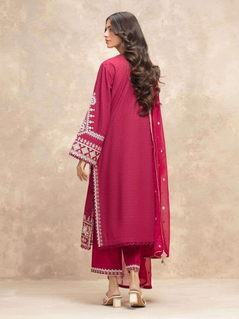 Embroidered Lawn Suit - EWU5V1-31706-3P thumbnail