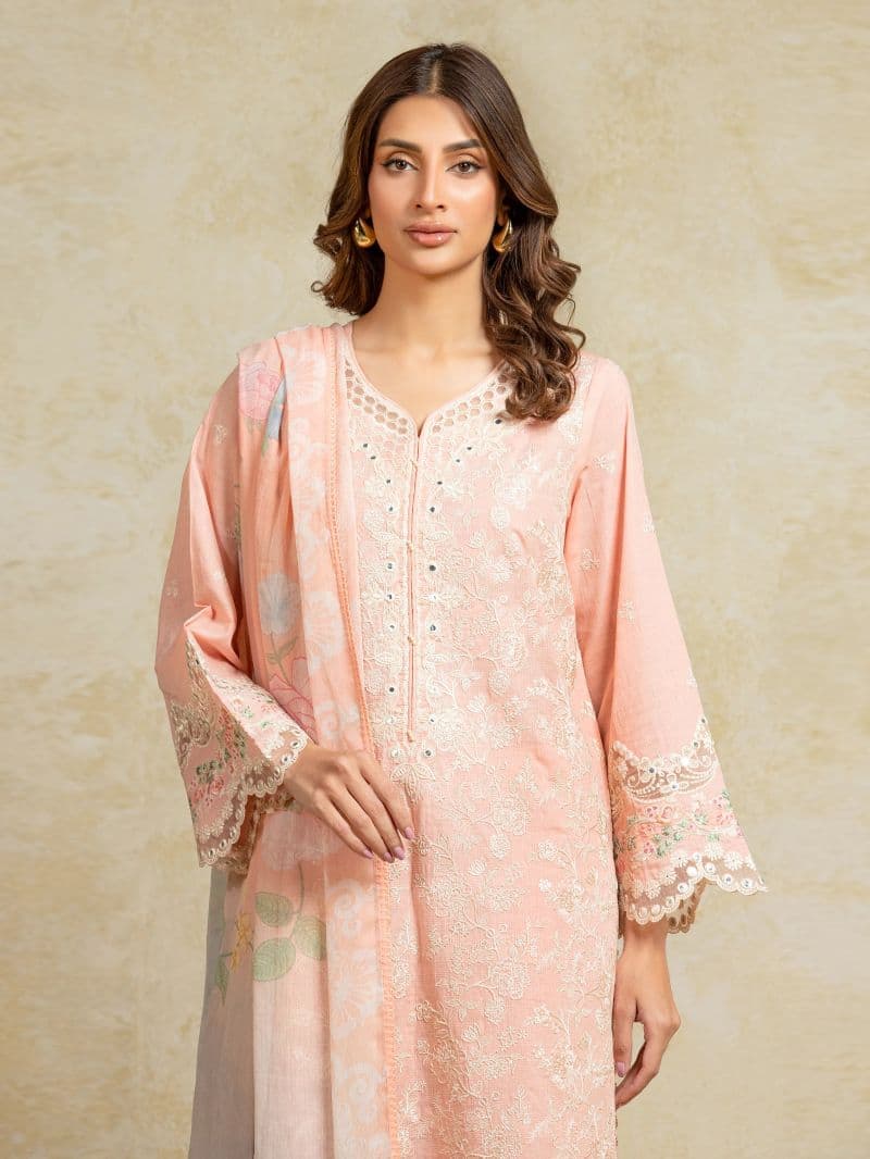 Embroidered Lawn Suit - EWU5V1-31704-3P thumbnail