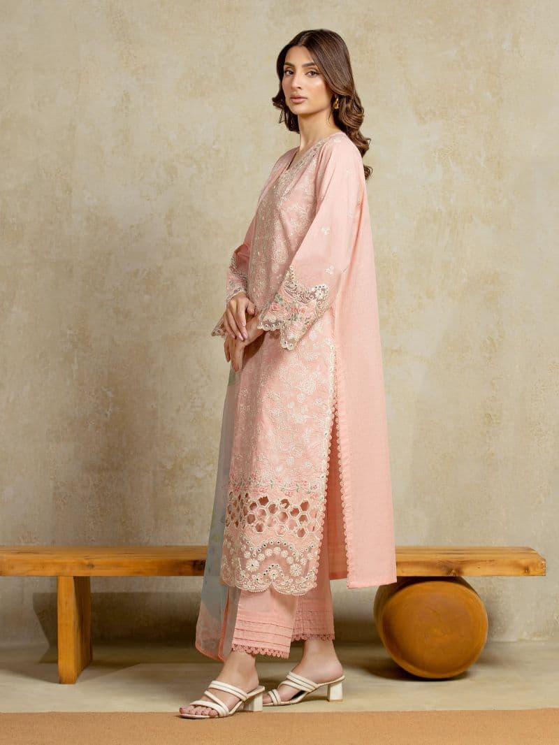 Embroidered Lawn Suit - EWU5V1-31704-3P thumbnail