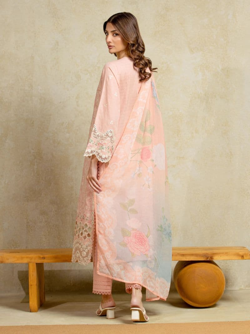 Embroidered Lawn Suit - EWU5V1-31704-3P thumbnail