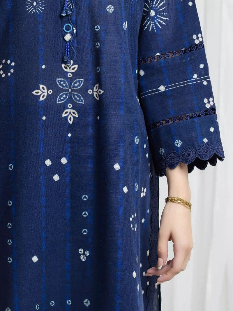 Printed Khaddar Suit - EWU6A3-37089-3P thumbnail