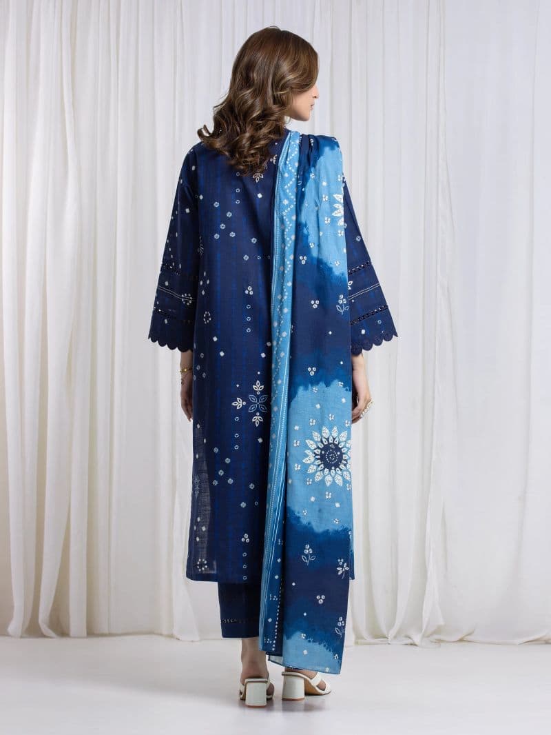 Printed Khaddar Suit - EWU6A3-37089-3P thumbnail