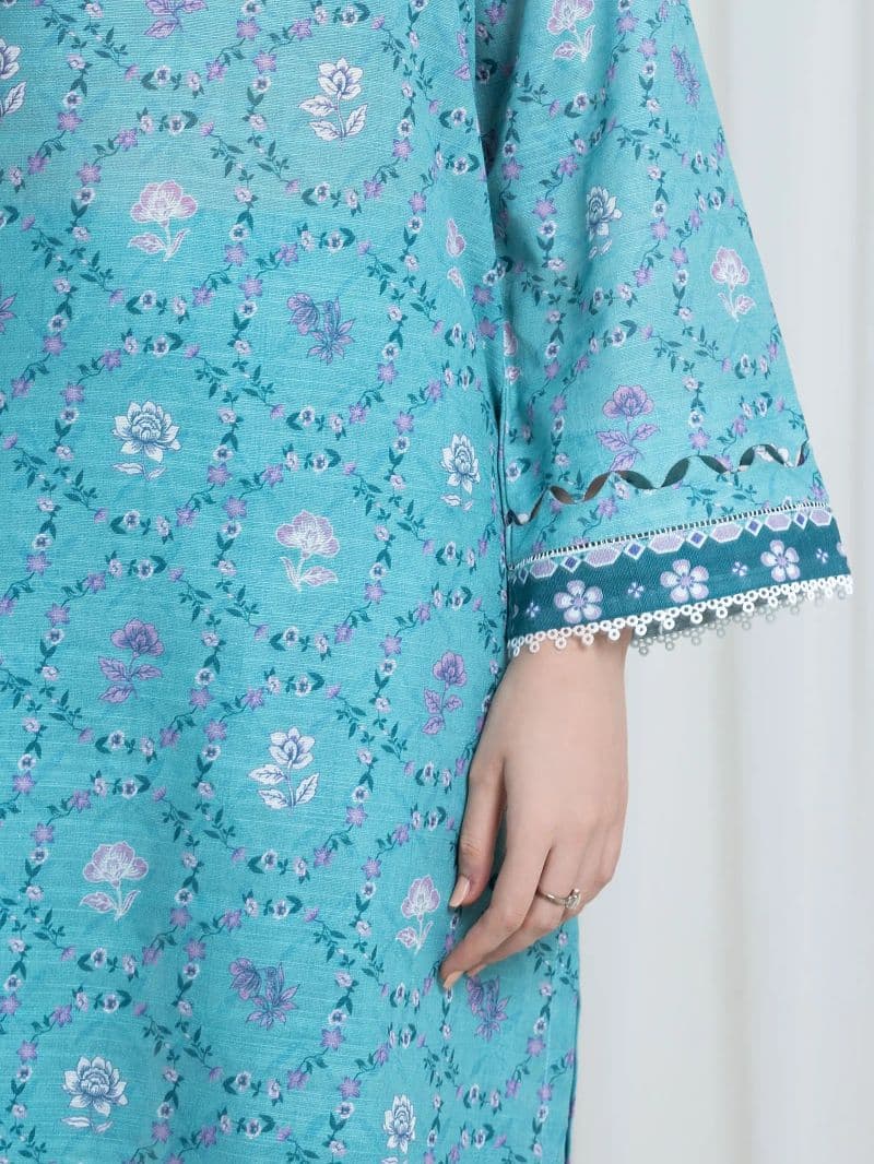 Printed Khaddar Suit - EWU6A3-37127-3P thumbnail