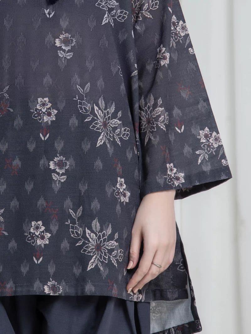 Printed Khaddar Suit - EWU6A3-37135-3P thumbnail