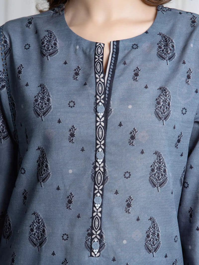 Printed Khaddar Suit - EWU6A3-37063-3P thumbnail