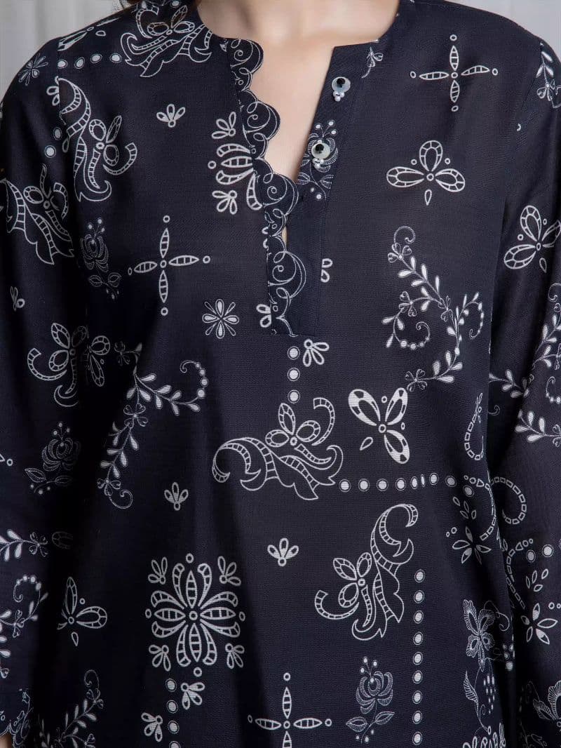 Printed Khaddar Suit - EWU6A3-37042-3P thumbnail