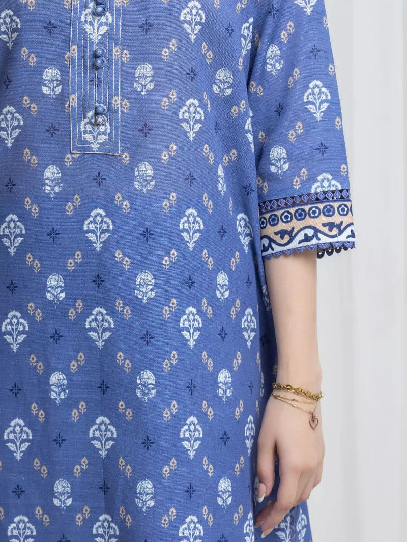 Printed Khaddar Suit - EWU6A3-37180-3P thumbnail
