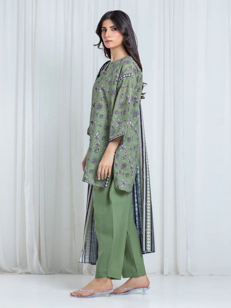 Printed Khaddar Suit - EWU6A3-37038-3P thumbnail