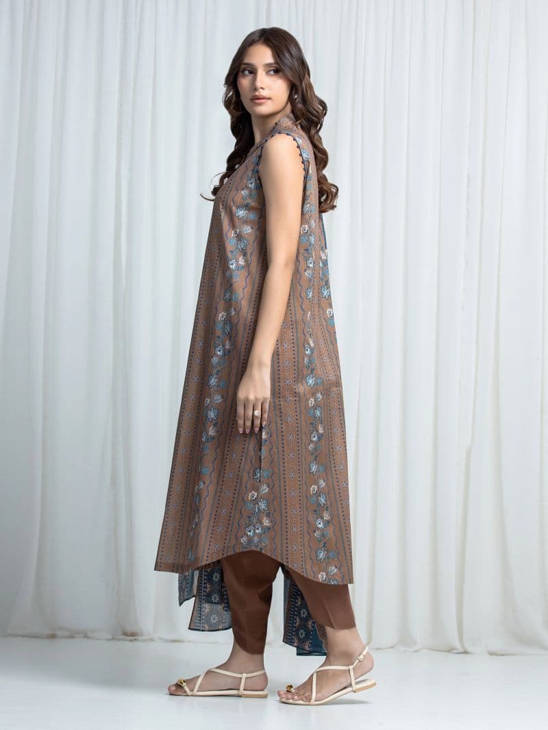 Printed Khaddar Suit - EWU6A3-37012-3P thumbnail