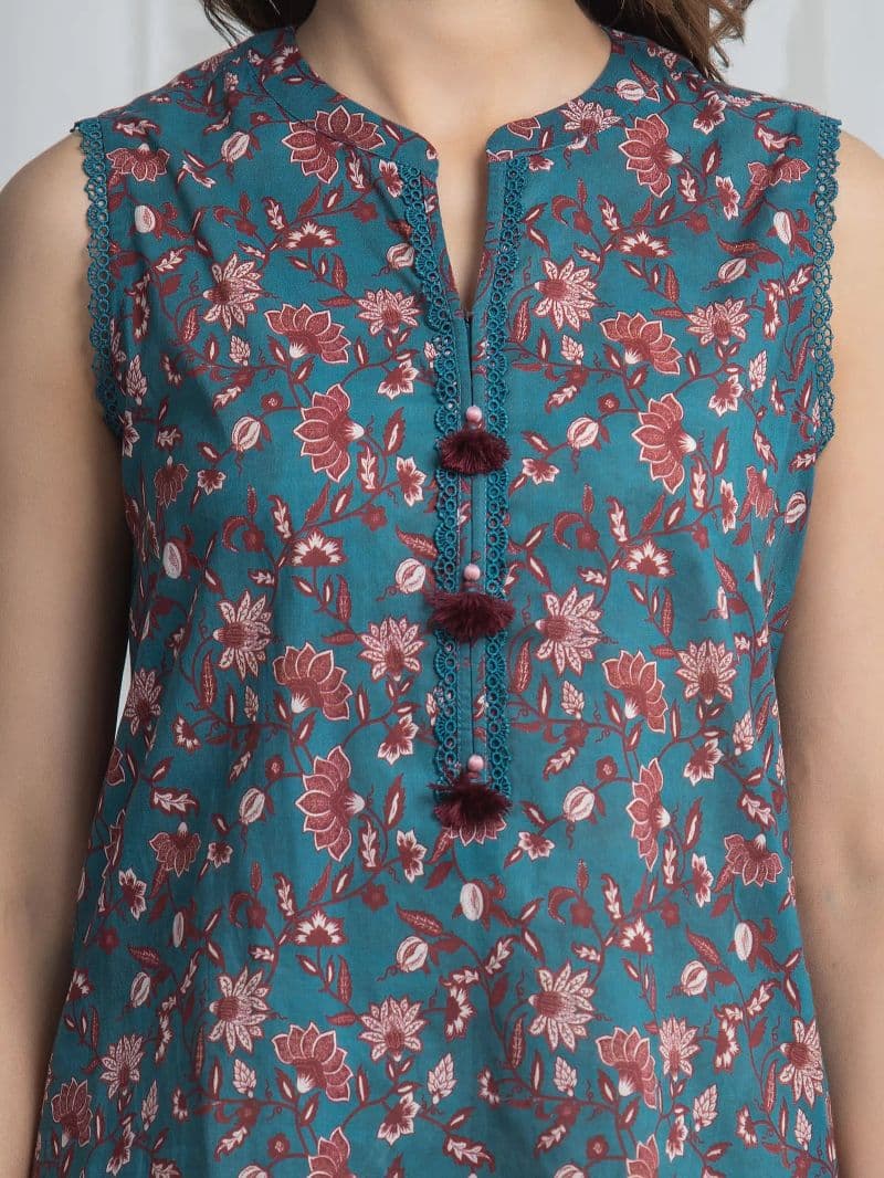 Printed Khaddar Suit - EWU6A3-37021-3P thumbnail