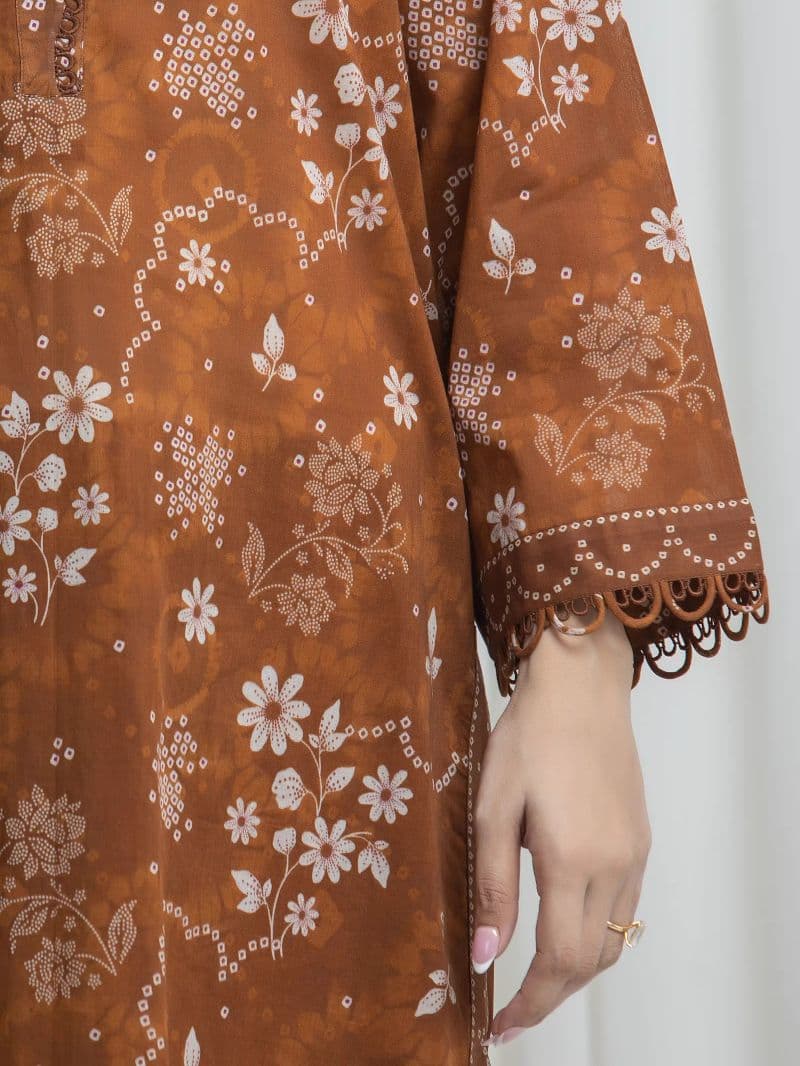 Printed Khaddar Suit - EWU6A3-37013-3P thumbnail
