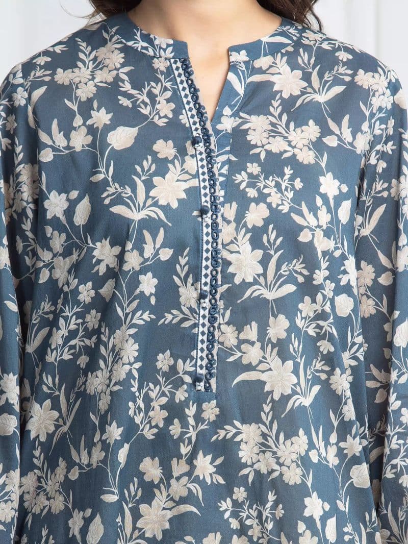 Printed Khaddar Suit - EWU6A3-37026-3P thumbnail