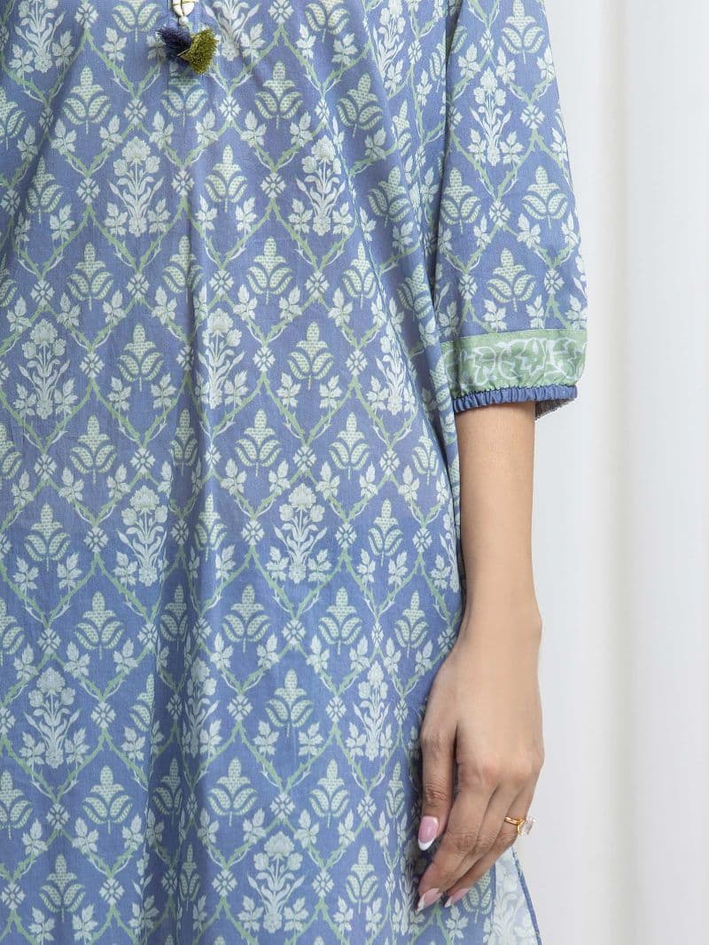 Printed Khaddar Suit - EWU6A3-37027-3P thumbnail