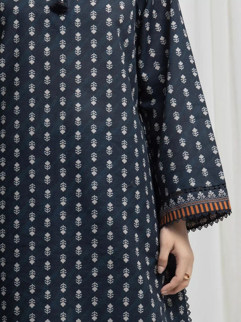 Printed Khaddar Suit - EWU6A3-37002-3P thumbnail