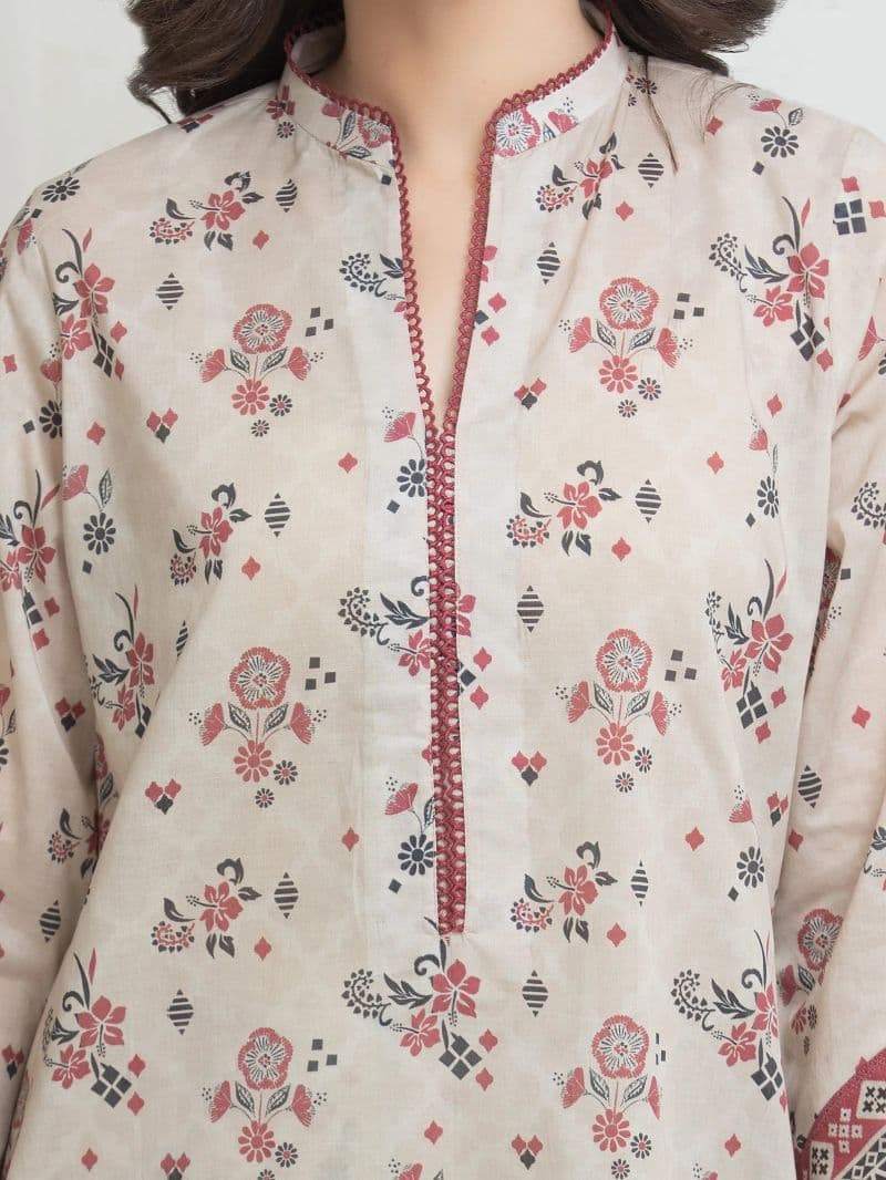 Printed Lawn Suit - EWU6A1-36764-3P