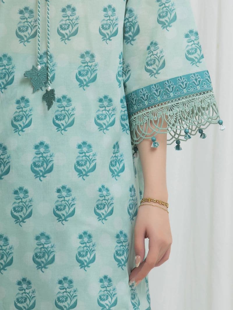 Printed Lawn Suit - EWU6A1-36761-3P
