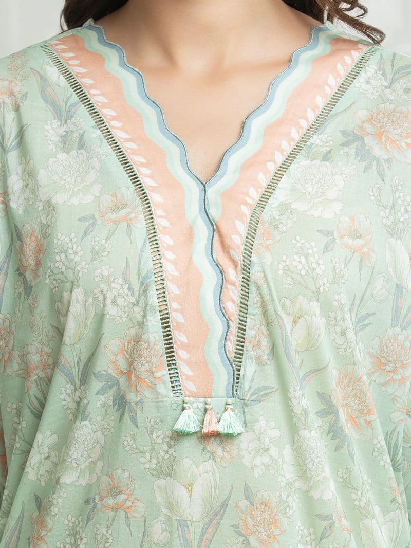 Printed Lawn Suit - EWU6A1-36635-3P