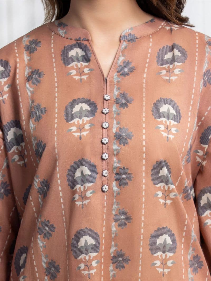 Printed Lawn Suit - EWU6A1-36852-3P