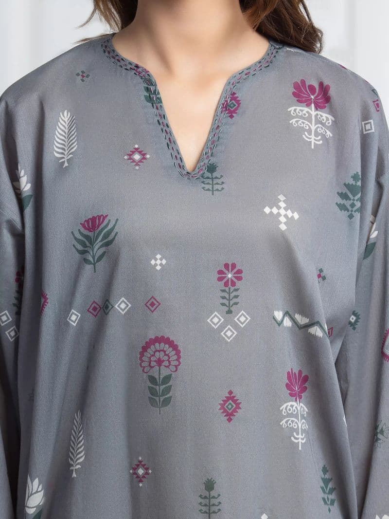 Printed Lawn Suit - EWU6A1-36880-3P