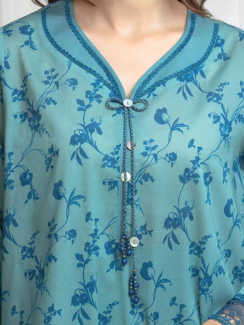 Printed Lawn Suit - EWU6A1-36690-3P