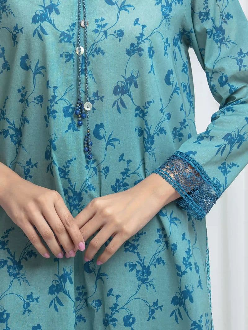 Printed Lawn Suit - EWU6A1-36690-3P
