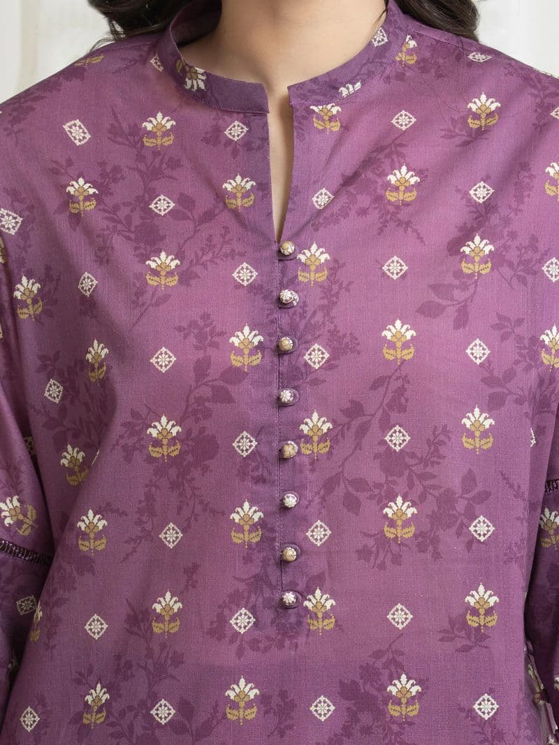 Printed Lawn Suit - EWU6A1-36769-3P