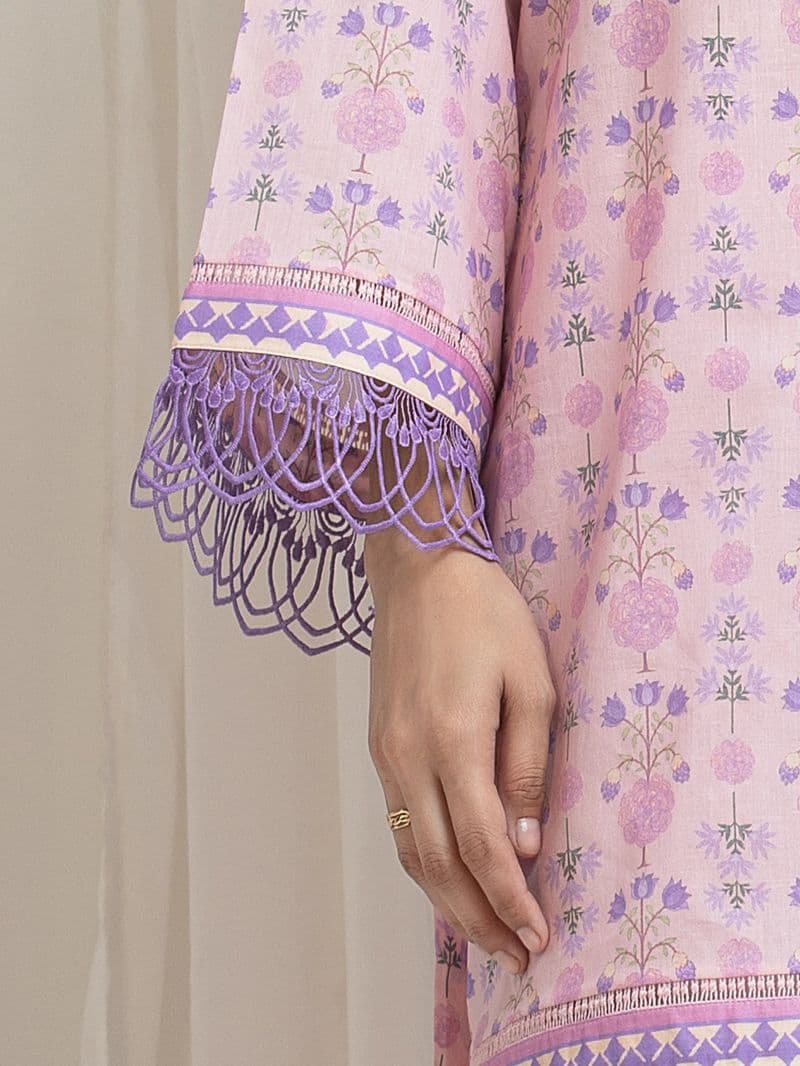 Printed Lawn Suit - EWU6A1-36701-3P