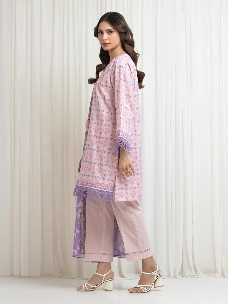 Printed Lawn Suit - EWU6A1-36701-3P