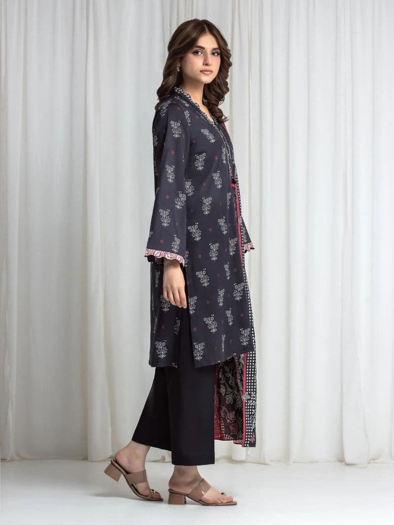 Printed Lawn Suit - EWU6A1-36738-3P