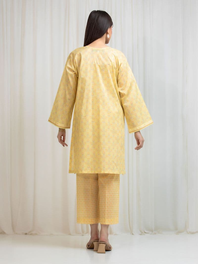 Printed Lawn Shirt Trouser - EWU6A1-36819ST thumbnail