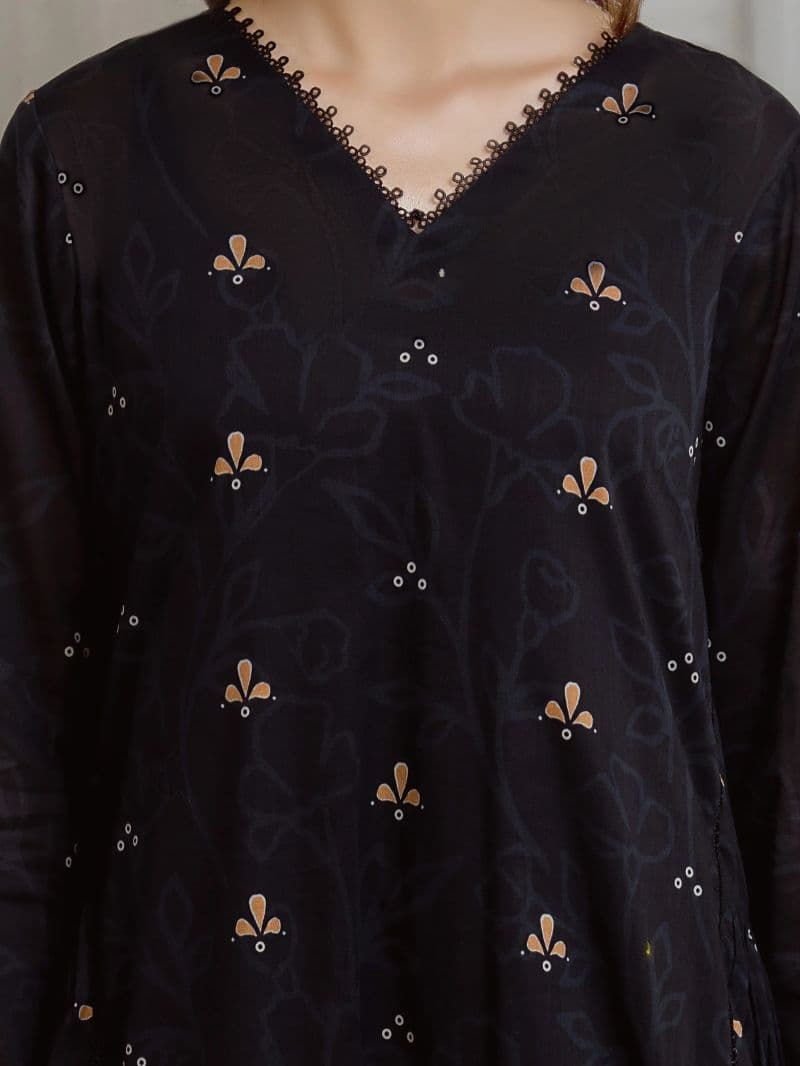 Printed Lawn Suit - EWU6A1-36672-3P
