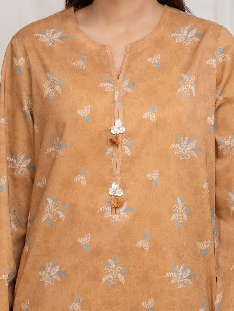 Printed Lawn Suit - EWU6A1-36699-3P