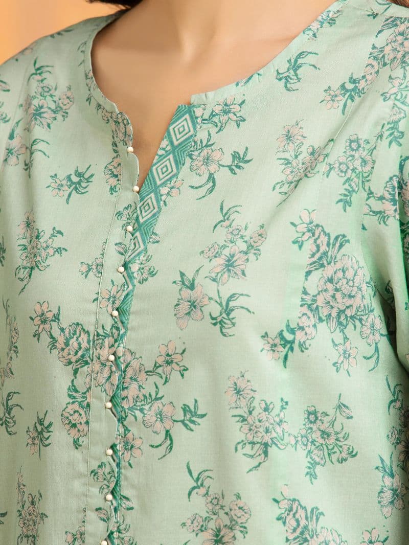 Printed Lawn Suit - EWU6A1-36506-3P thumbnail