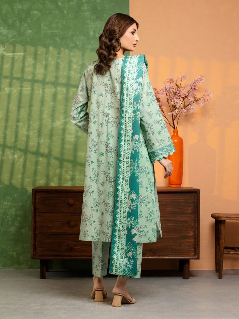 Printed Lawn Suit - EWU6A1-36506-3P thumbnail