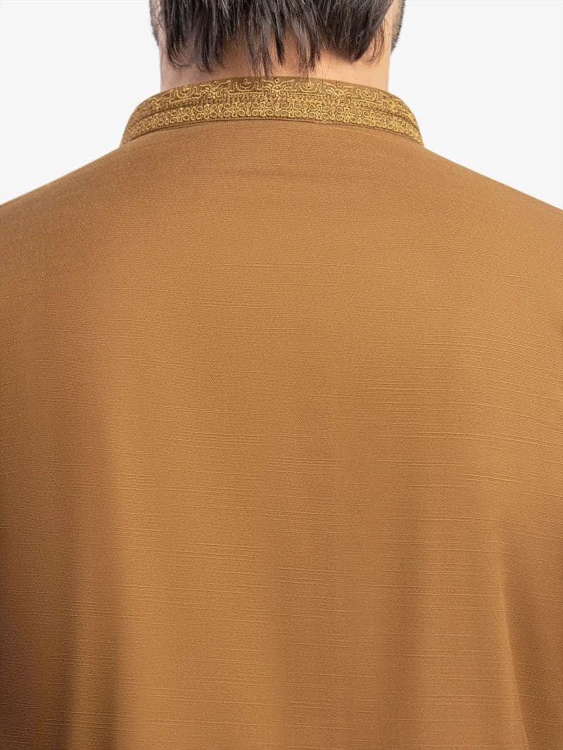 Embroidered Khaddar Kurta Pajama - EMTKPT5-089 thumbnail